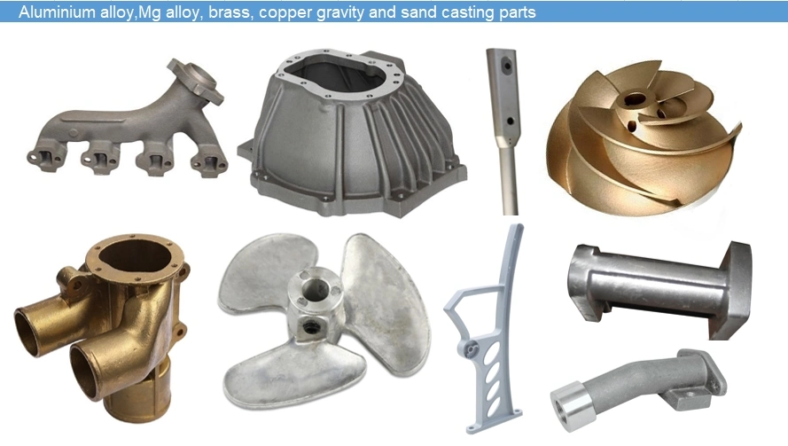 Custom Manufacturer CNC Machining Brass/Copper/Bronze Casting Spare Machinery Part