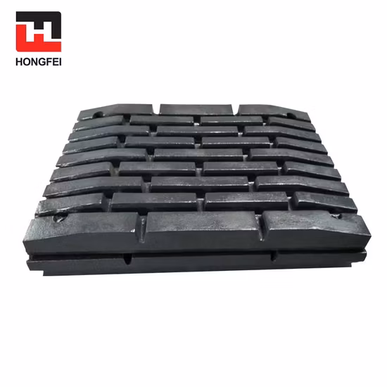 Replacement Spare Parts Jaw Plate for Metso Crusher