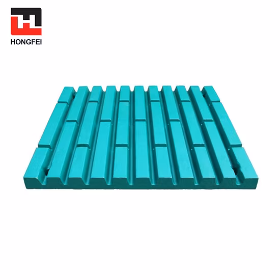 Replacement Spare Parts Jaw Plate for Metso Crusher