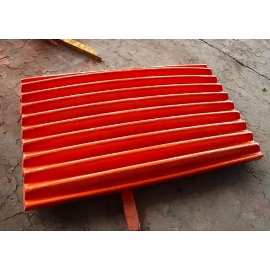 Replacement Spare Parts Jaw Plate for Metso Crusher