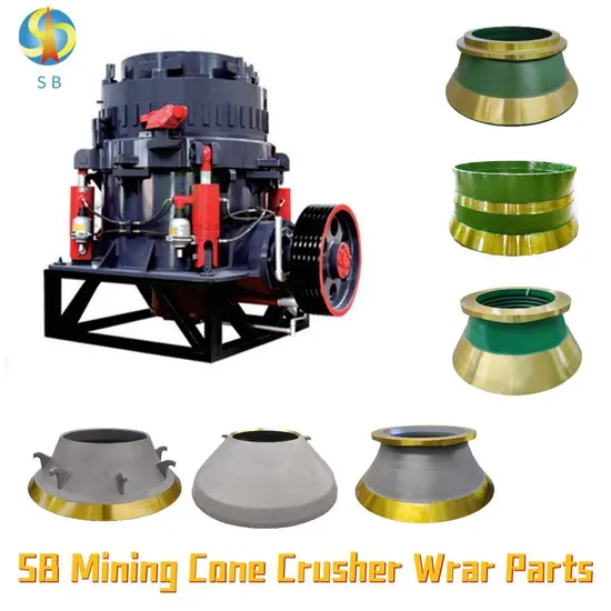 Factory Direct Sales Telsmith Cone Crusher Wear Parts Cedarapids Cone Crusher Spares