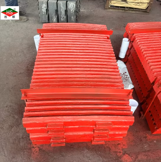 High Manganese Steel Jaw Plate for Metso Jaw Crusher