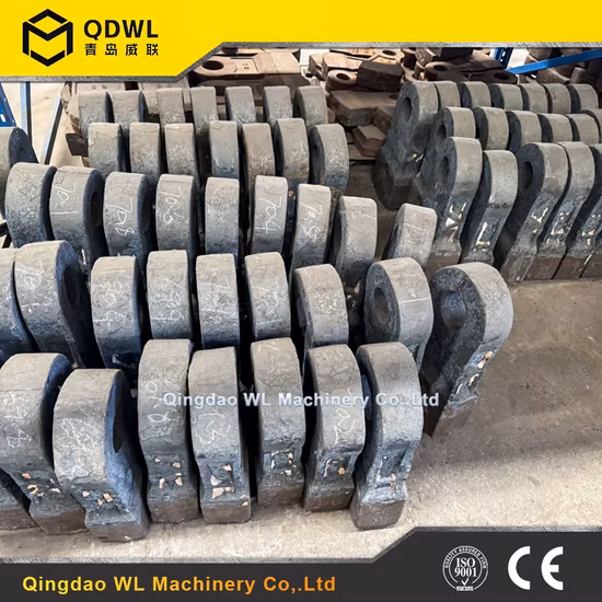 Manganese Casting Toggle Jaw Plate for Jaw Crusher Spare Parts