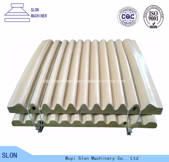 High Manganese Casting Jaw Crusher Spare Parts Toggle Jaw Plate