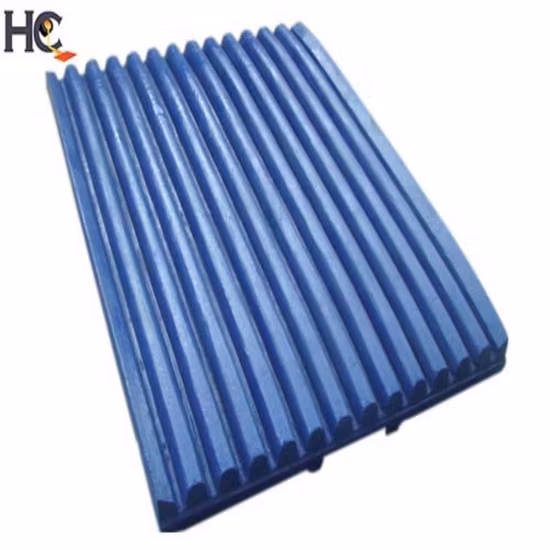 Mining Machinery Mn13cr2 Carbon Steel Casting Parts Wear Plate Jaw Crusher C106 Moving Jaw Plate