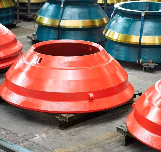 High Productivity Gp100 Cone Crusher Wears and Spares for Crushing Aggregate