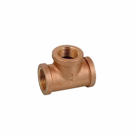 OEM UL Approval 125# Threaded Bronze Cross Forging Machinery Parts