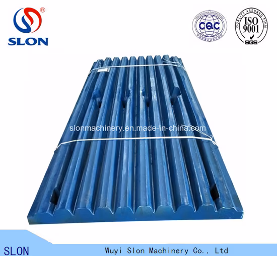 High Quality Jaw Crusher Spare Parts Fixed Moving Jaw Plate