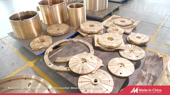 Bronze Bushing Cone Crusher Spare Part Mining Machinery Bronze Wearing Part