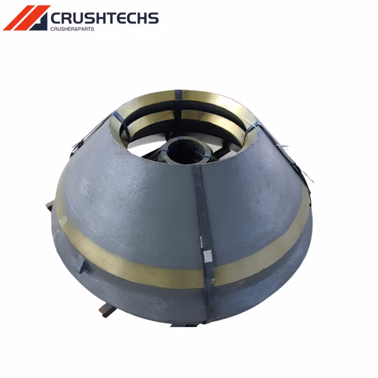 CH660 CS660 H6800 Stone Crusher Replacement Parts Spares Mantle Concave Bowl Liner in Stock