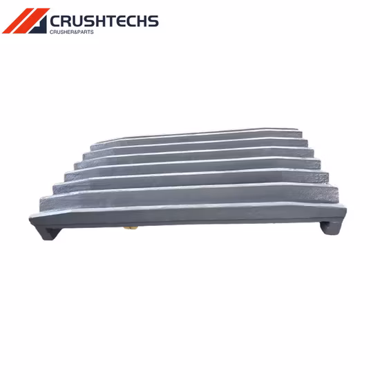Swing Jaw Plate High Mn Casting Suit Shaorui Jaw Crusher Spares