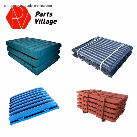 Hot Sale Spare Parts for Metso Jaw Crusher Jaw Plate
